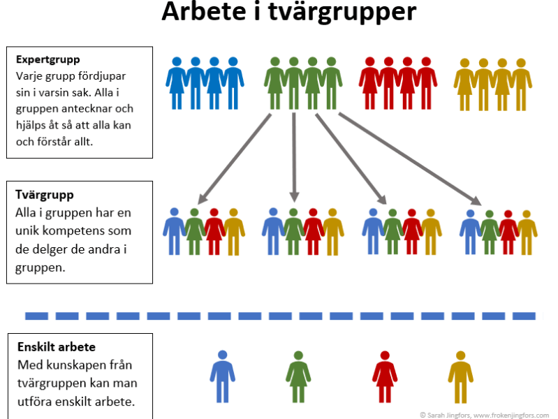 Tvärgruppsarbete gör alla&nbsp;aktiva