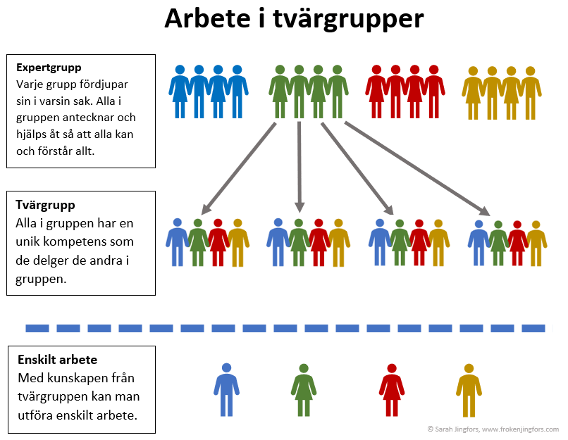 Tvärgruppsarbete gör alla&nbsp;aktiva